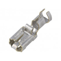 737015-3; Terminal: flat; 6.3mm; 0.8mm; female; 4÷6mm2; crimped; for cable; TE Connectivity