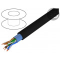 74008 BK002; Wire; U/UTP,Alpha Essential Flexing Ethernet; 5e; solid; Cu; PVC; ALPHA WIRE