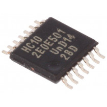74HC10PW.112; IC: digital; NAND; IN: 3; SMD; TSSOP14; Series: HC; 2÷6VDC; -40÷125°C; NEXPERIA