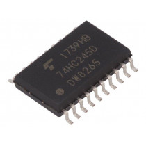 74HC245D(BJ); IC: digital; bus transceiver; Channels: 8; C²MOS; SMD; SO20; 2÷6VDC; TOSHIBA