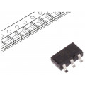 74HC2G16GVH; IC: digital; buffer; Channels: 2; SMD; TSOP6; Series: HC; 2÷6VDC; NEXPERIA