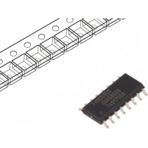74HC595D.118; IC: digital; 3-state,8bit,shift register,latch; SMD; SO16; 2÷6VDC; NEXPERIA 74HC595D.118; IC: digital; 3-state,8bit,shift register,latch; SMD; SO16; 2÷6VDC; NEXPERIA