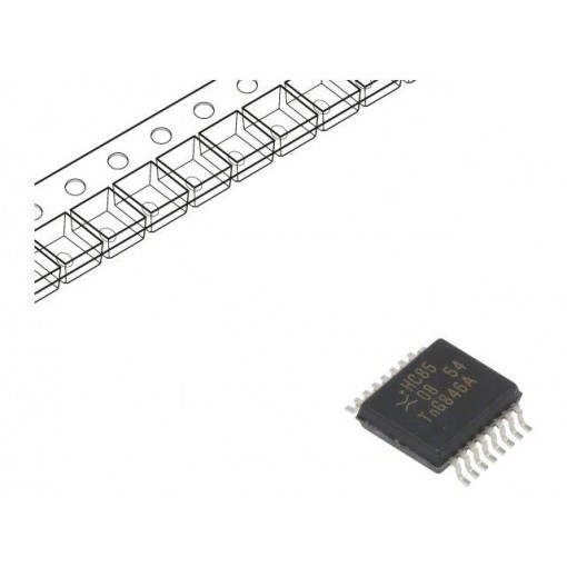 74HC85DB.118; IC: digital; 4bit,comparator; Series: HC; SMD; SSOP16; 2÷6VDC; NEXPERIA 74HC85DB.118; IC: digital; 4bit,comparator; Series: HC; SMD; SSOP16; 2÷6VDC; NEXPERIA