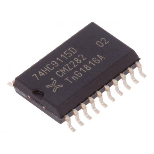 74HC9115D.112; IC: digital; buffer; Channels: 9; IN: 9; SMD; SO20; Series: HC; 2÷6VDC; NEXPERIA
