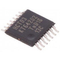 74HCT03PW.112; IC: digital; NAND; Channels: 4; IN: 2; SMD; TSSOP14; Series: HCT; NEXPERIA