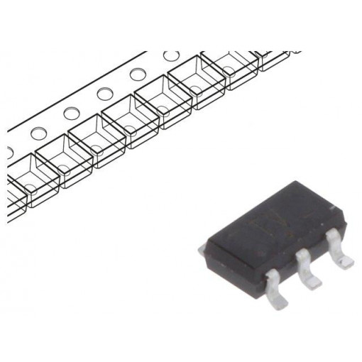 74HCT2G17GV.125; IC: digital; non-inverting,Schmitt trigger; Channels: 2; SMD; SC74; NEXPERIA