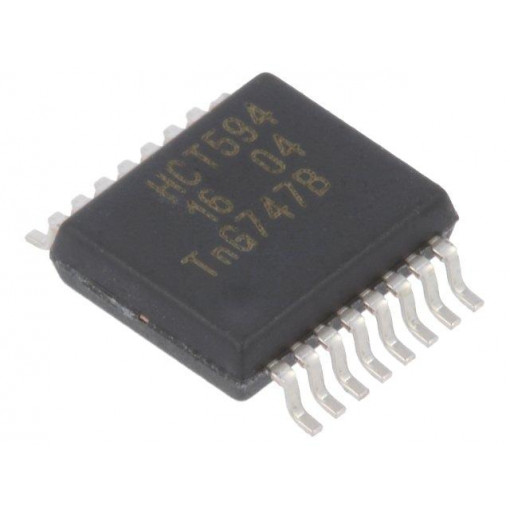74HCT594DB.112; IC: digital; 8bit,shift register; SMD; SSOP16; Series: HCT; NEXPERIA