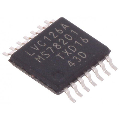 74LVC126APW.112; IC: digital; 3-state,buffer,line driver; Channels: 4; SMD; TSSOP14; NEXPERIA