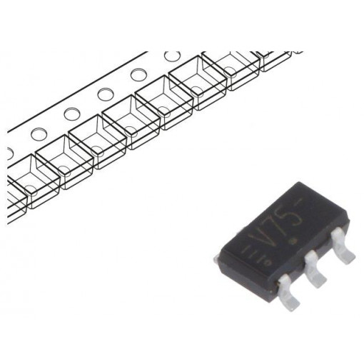 74LVC1G175GV.125; IC: digital; D flip-flop,resettable; Channels: 1; LVC; SMD; SC74; NEXPERIA