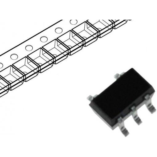 74LVC1G17SE-7; IC: digital; buffer; Channels: 1; IN: 1; SMD; SOT353; Series: LVC; DIODES INCORPORATED
