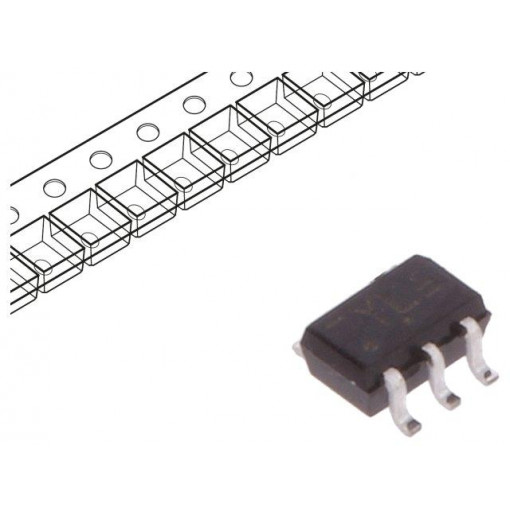 74LVC1G384GW.125; IC: analog switch; SPST,bilateral; SMD; TSSOP5; Series: LVC; NEXPERIA