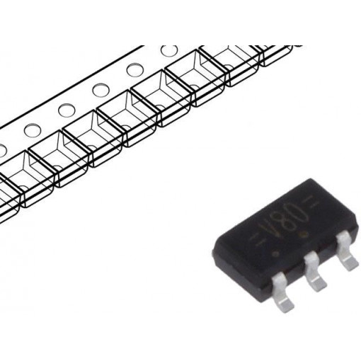 74LVC1G80GV.125; IC: digital; D flip-flop; Channels: 1; LVC; SMD; SC74A; NEXPERIA