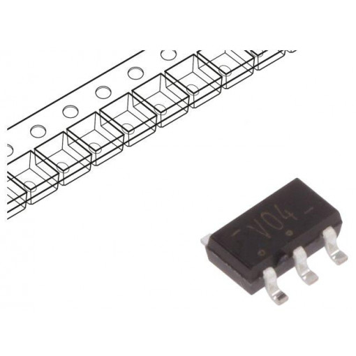 74LVC2G04GV.125; IC: digital; inverter; Channels: 2; SMD; SC74; Series: LVC; -40÷125°C; NEXPERIA