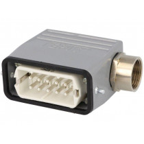 EPIC KIT H-A 10 SS TS M20; Connector: rectangular; plug; male; EPIC KIT; PIN: 10; 10+PE; M20; LAPP KABEL