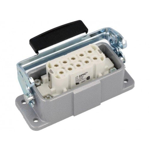 EPIC KIT H-A 10 BS AG; Connector: rectangular; socket; female; EPIC KIT; PIN: 10; 10+PE; LAPP KABEL