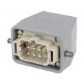 EPIC KIT H-BE 6 SS TG M20; Connector: rectangular; plug; male; EPIC KIT; PIN: 6; 6+PE; M20; 16A; LAPP KABEL