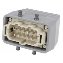 EPIC KIT H-BE 10 SS TG M25; Connector: rectangular; plug; male; EPIC KIT; PIN: 10; 10+PE; M25; LAPP KABEL