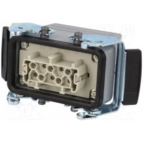 EPIC KIT H-BE 10 BS TBF M25; Connector: rectangular; plug; female; EPIC KIT; PIN: 10; 10+PE; M25; LAPP KABEL