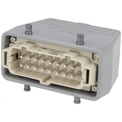 EPIC KIT H-BE 16 SS TG M25; Connector: rectangular; plug; male; EPIC KIT; PIN: 16; 16+PE; M25; LAPP KABEL