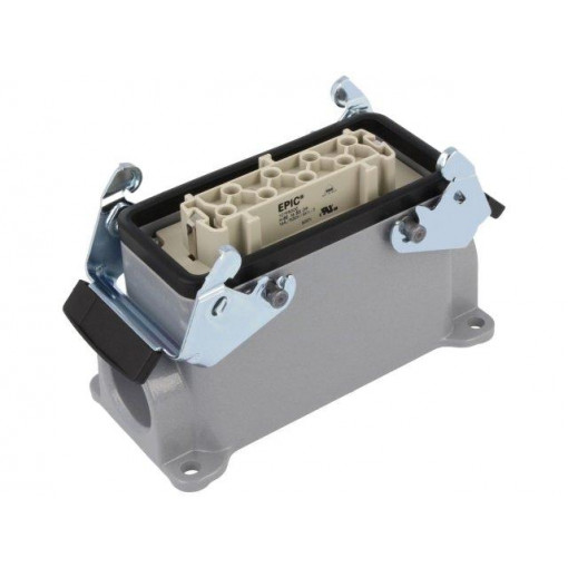 EPIC KIT H-BE 16 BS SGR M25; Connector: rectangular; socket; female; EPIC KIT; PIN: 16; 16+PE; LAPP KABEL