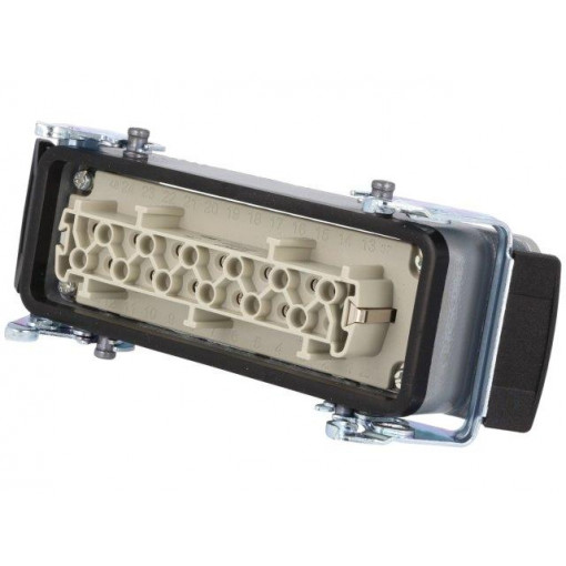 EPIC KIT H-BE 24 BS AG; Connector: rectangular; socket; female; EPIC KIT; PIN: 24; 24+PE; LAPP KABEL