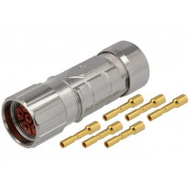 EPIC KIT LS1 D6 5+PE K; Connector: M23; plug; PIN: 6; female; crimped; for cable; straight; LAPP KABEL