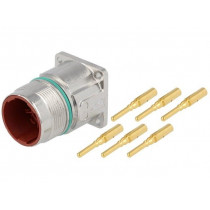 EPIC KIT LS1 A1 5+PE K; Connector: M23; socket; PIN: 6; male; crimped; straight; 25A; IP68; LAPP KABEL