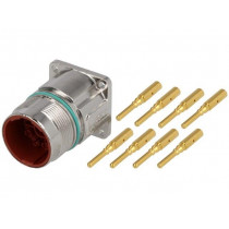 EPIC KIT LS1 A1 3+PE+4 K; Connector: M23; socket; PIN: 8(4+4); male; crimped; straight; IP68; LAPP KABEL EPIC KIT LS1 A1 3+PE+4 K; Connector: M23; socket; PIN: 8(4+4); male; crimped; straight; IP68; LAPP KABEL