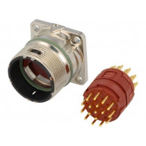 EPIC KIT M23 A1 N 17E SLM; Connector: M23; socket; PIN: 17; male; soldering; straight; 7A; IP68; LAPP KABEL