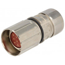 75009710; Connector: M23; plug; PIN: 12; female; soldering; for cable; 7A; IP68; LAPP KABEL