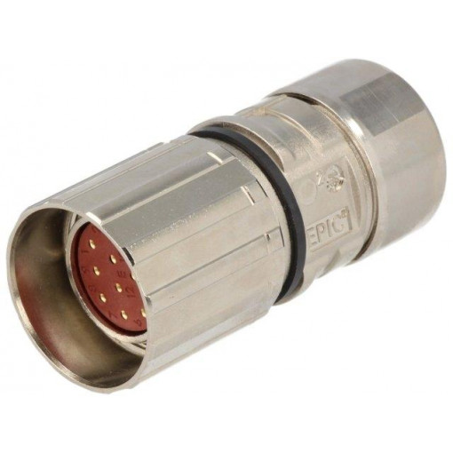 75009710; Connector: M23; plug; PIN: 12; female; soldering; for cable; 7A; IP68; LAPP KABEL