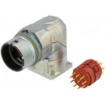 EPIC KIT M23 A3 N 12P SLM; Connector: M23; socket; PIN: 12; male; soldering; angled 90°; 7A; LAPP KABEL