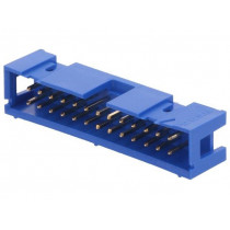 75869-305LF; Socket; IDC; male; PIN: 26; straight; THT; gold-plated; 2.54mm; AMPHENOL