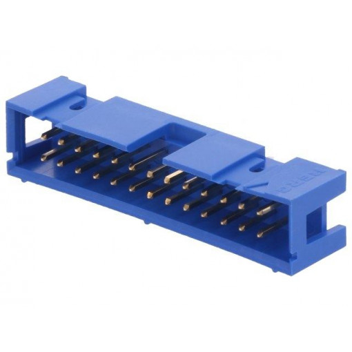 75869-305LF; Socket; IDC; male; PIN: 26; straight; THT; gold-plated; 2.54mm; AMPHENOL