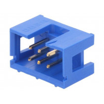 75869-331LF; Socket; IDC; male; PIN: 6; straight; THT; gold-plated; 2.54mm; AMPHENOL
