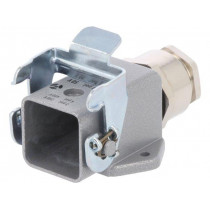 76.322.0736.0; Enclosure: for HDC connectors; size 3; Pitch: 1x screw (21x21mm); WIELAND