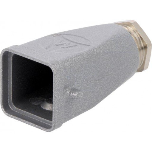 76.352.0736.0; Enclosure: for HDC connectors; size 3; Pitch: 1x screw (21x21mm); WIELAND