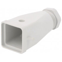 76.352.0760.0; Enclosure: for HDC connectors; size 3; Pitch: 1x screw (21x21mm); WIELAND