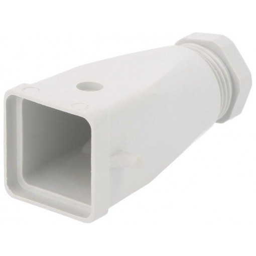 76.352.0760.0; Enclosure: for HDC connectors; size 3; Pitch: 1x screw (21x21mm); WIELAND
