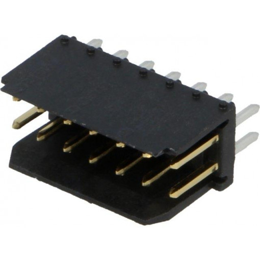 76385-307LF; Socket; wire-board; male; DUBOX; 2.54mm; PIN: 14; THT; 3A; Layout: 2x7; AMPHENOL