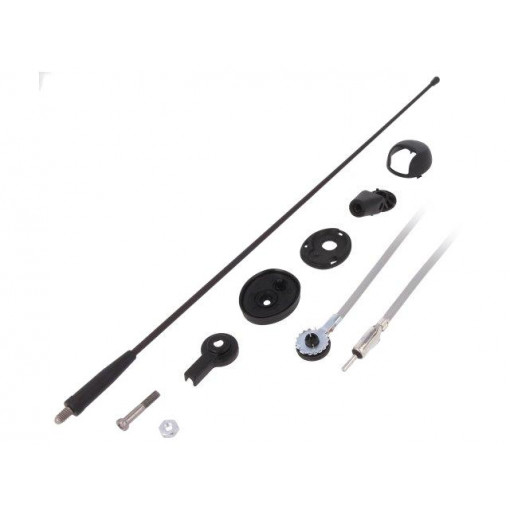 7657008; Antenna; car top; 0.41m; AM,FM; Ford; 2.45m; Ømount.hole: 8mm; CALEARO 7657008; Antenna; car top; 0.41m; AM,FM; Ford; 2.45m; Ømount.hole: 8mm; CALEARO