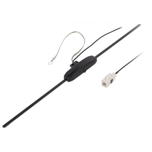 7697018; Antenna; inner; AM,FM,TMC; universal,with amplifier; 2.4m; 12VDC; CALEARO 7697018; Antenna; inner; AM,FM,TMC; universal,with amplifier; 2.4m; 12VDC; CALEARO