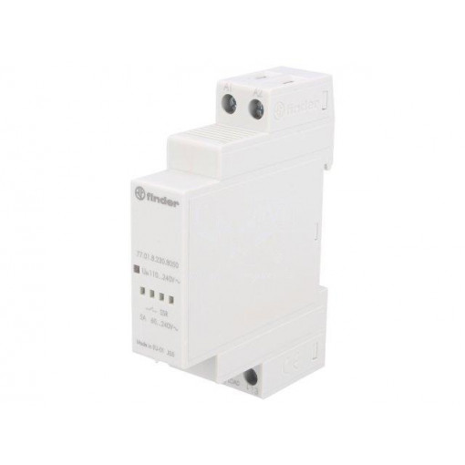 77.01.8.230.8050; Relay: solid state; Ucntrl: 90÷265VAC; 5A; 48÷265VAC; DIN; -20÷70°C; FINDER
