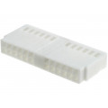 ; Connector housing; socket; Quadlock; PIN: 24; white; 4CARMEDIA