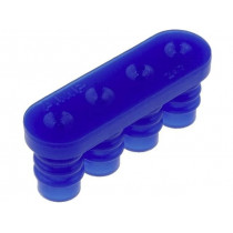 794274-1; Gasket for wire; Universal MATE-N-LOK; 6.35mm; PIN: 4; Layout: 1x4; TE Connectivity