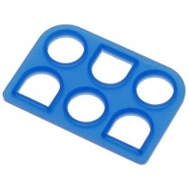 794275-1; Profile gasket; Universal MATE-N-LOK; 6.35mm; PIN: 6; Layout: 2x3; TE Connectivity