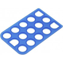 794281-1; Profile gasket; Universal MATE-N-LOK; 6.35mm; PIN: 15; Layout: 3x5; TE Connectivity