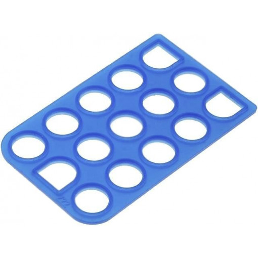 794281-1; Profile gasket; Universal MATE-N-LOK; 6.35mm; PIN: 15; Layout: 3x5; TE Connectivity