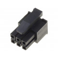 794617-6; Plug; wire-board; female; Micro MATE-N-LOK; 3mm; PIN: 6; for cable; TE Connectivity 794617-6; Plug; wire-board; female; Micro MATE-N-LOK; 3mm; PIN: 6; for cable; TE Connectivity