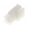 794954-4; Plug; wire-board; female; VAL-U-LOK; 4.2mm; PIN: 4; w/o contacts; TE Connectivity 794954-4; Plug; wire-board; female; VAL-U-LOK; 4.2mm; PIN: 4; w/o contacts; TE Connectivity